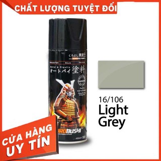 Samurai 106 - sơn xịt samurai màu xám sáng 106