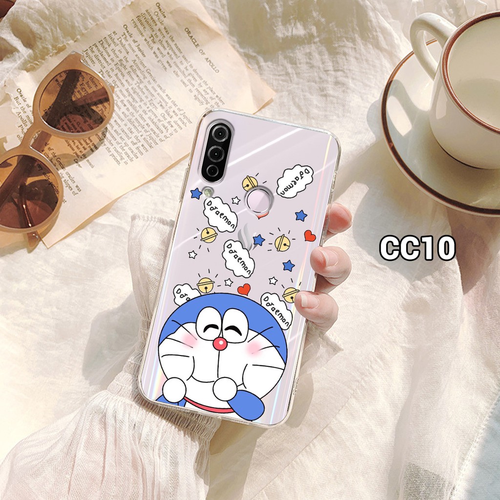 Ốp lưng VSmart Joy 3 dẻo trong in hình hoạt hình Pikachu Doremon