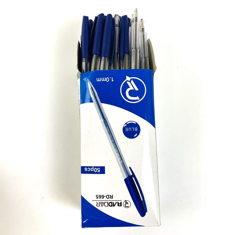 Bút bi nắp xoáy Raddar 665 ngòi 1.0mm tiện lợi