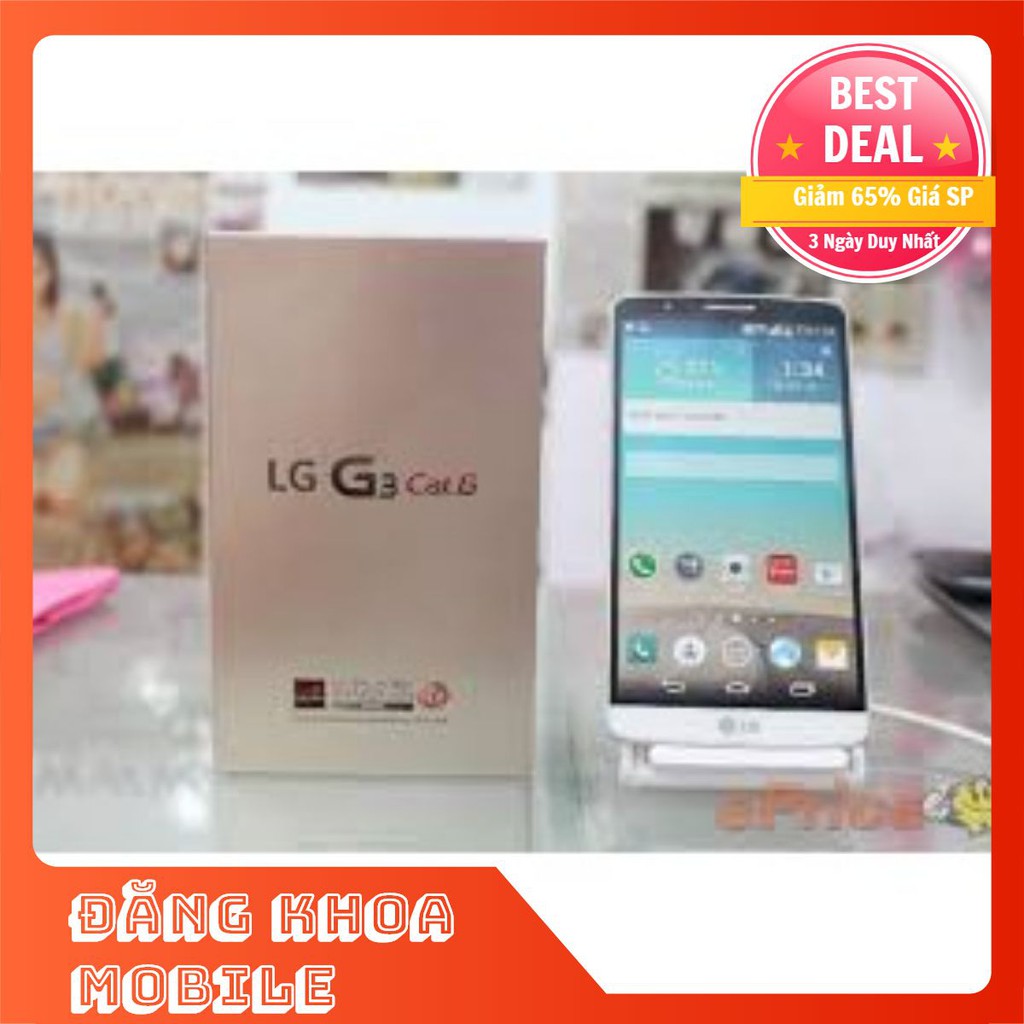 [DÙNG LÀ THÍCH][XẢ KHO] điện thoai lg g3 chính hãng dep mới keng [TAS09]