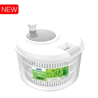 Rổ Quay Rau Ly Tâm Duy Tân Cỡ Lớn No.807 - Bộ Dụng Cụ Vắt Khô Rau Củ Quả Nhựa PP Cao Cấp Tiện Lợi
