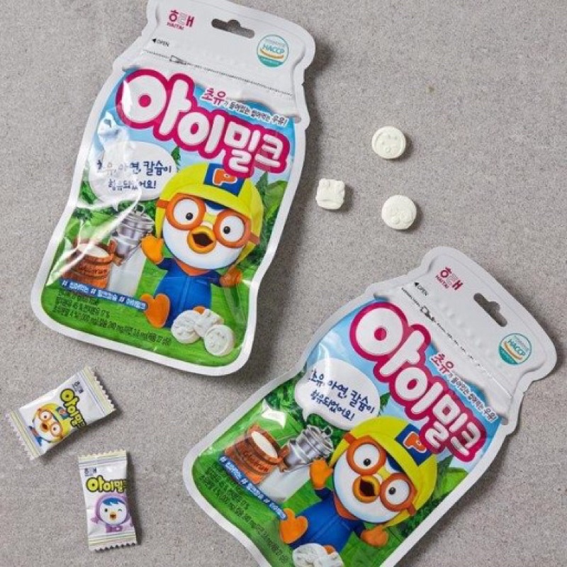 Kẹo sữa non POPORO Hàn Quốc 1 gói