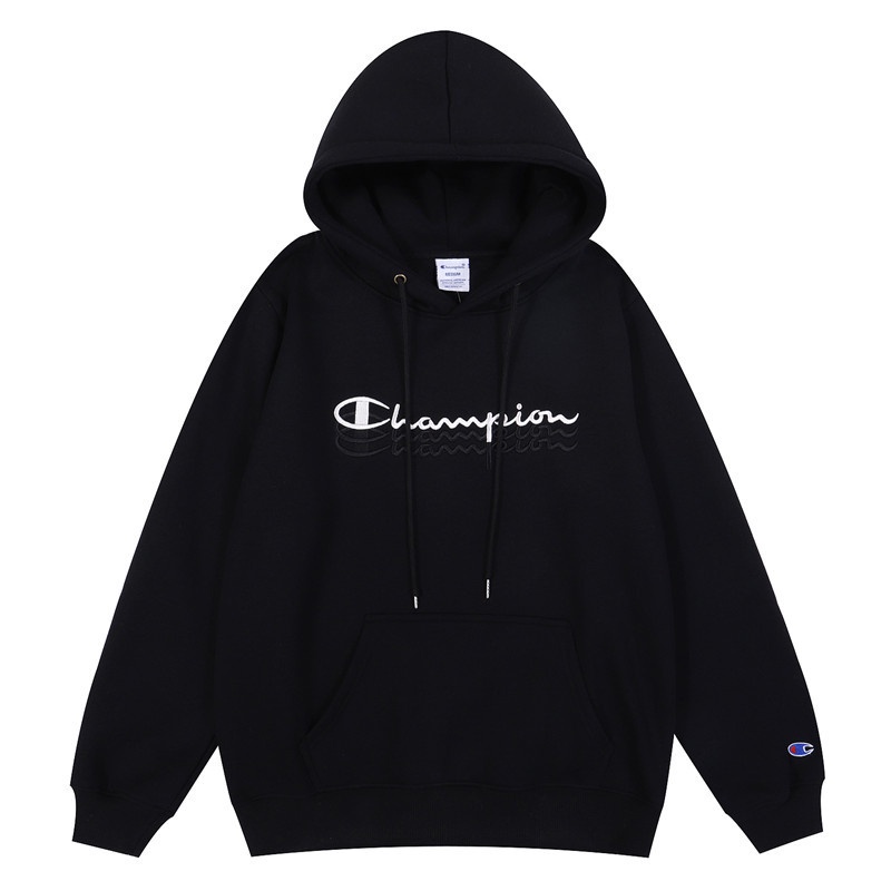 Áo Hoodie Tay Dài Thêu Chữ CHAMPION Thời Trang Cá Tính