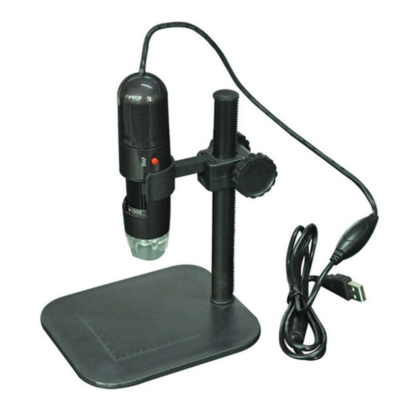 New Stock Magic Zoom Camera USB Digital Microscope with 8LED Lights
