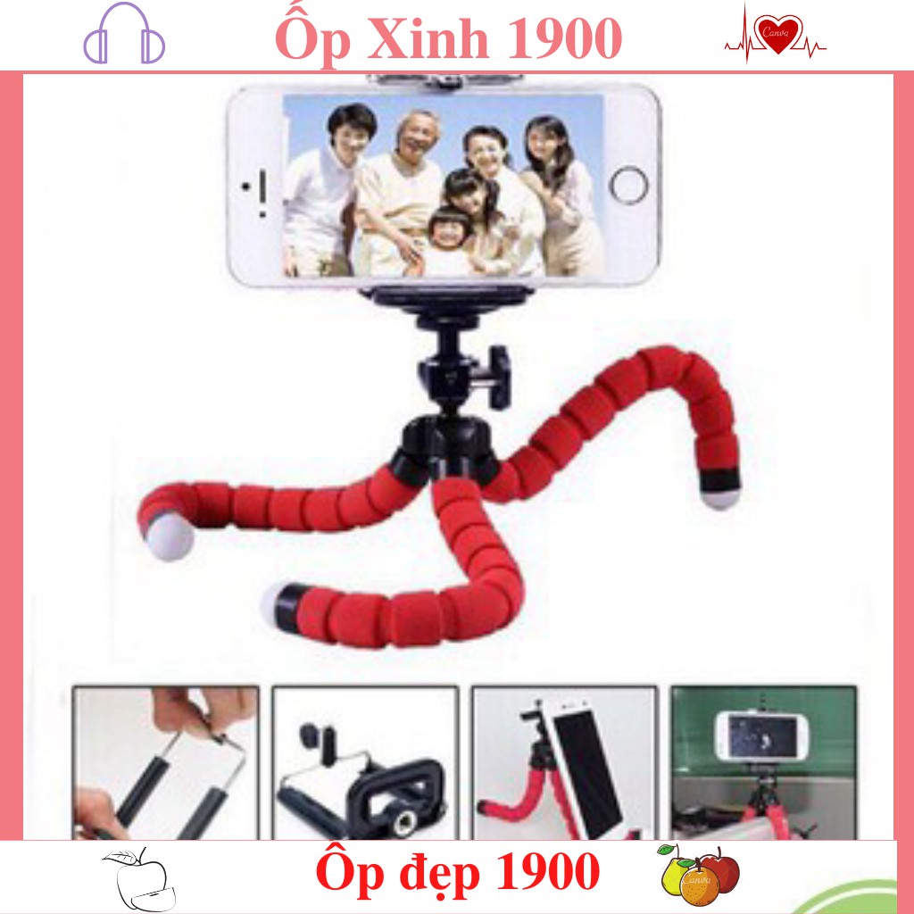 Tripod Chụp Hình Chân Bạch Tuộc Cho Điện Thoại_Giá đỡ xem phim mini