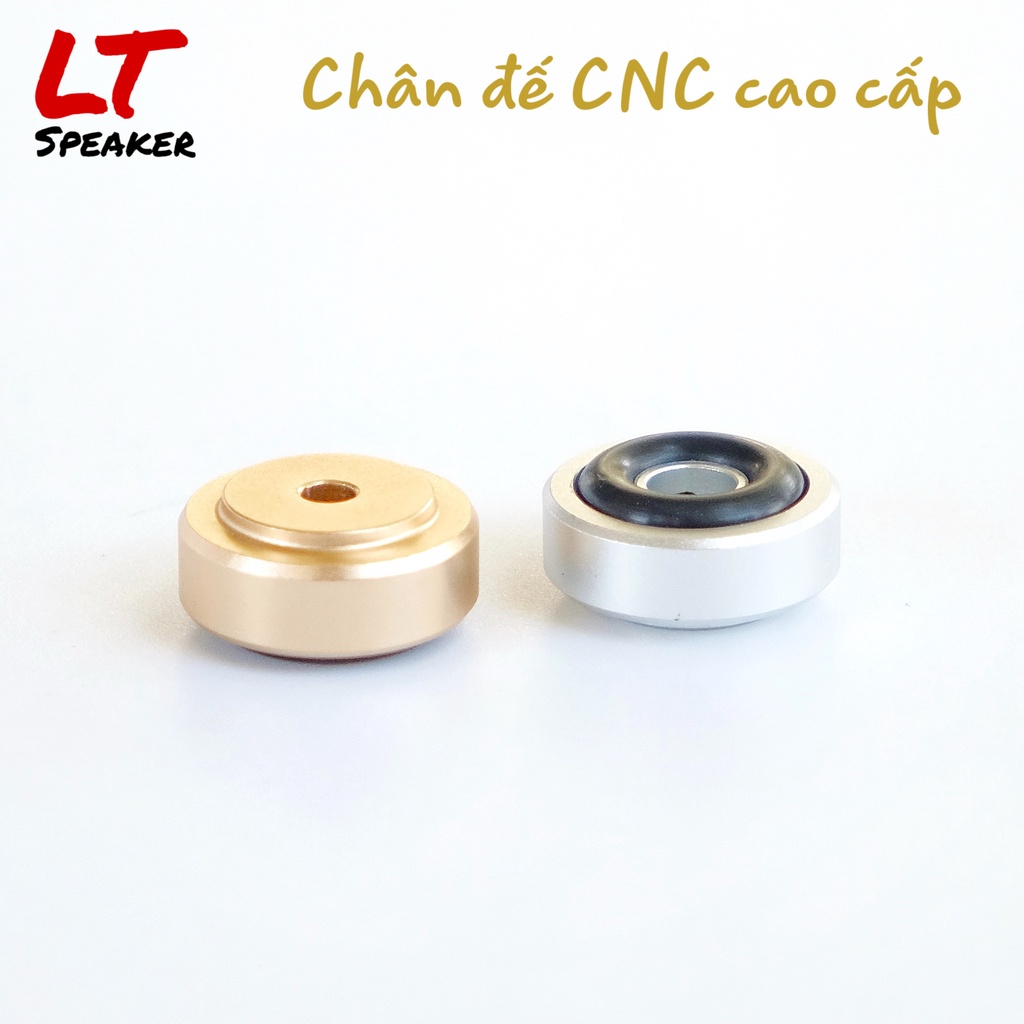 Chân đế loa 20x8mm CNC nhôm nguyên khối cao cấp - DIY loa bluetooth (1 cái)