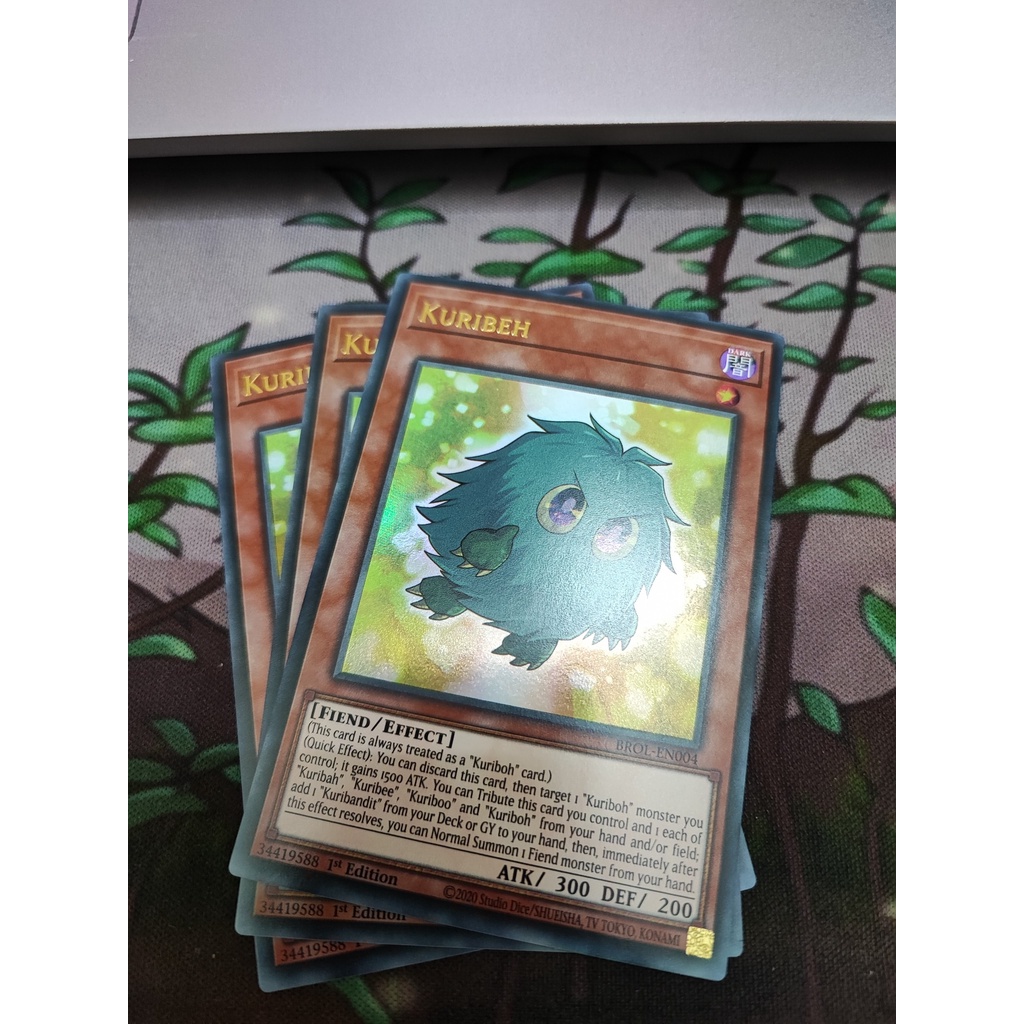 [Yugioh Funny Shop] 1 lá thẻ bài Kuribeh - BROL-EN004 - Ultra Rare 1st Edition