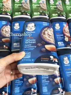 🎁BỘT ĂN DĂM GERBER Organic 227g hạn 10/21