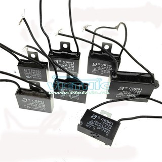 TỤ QUẠT 1.2UF, 1.5UF 450V - TỤ CBB61