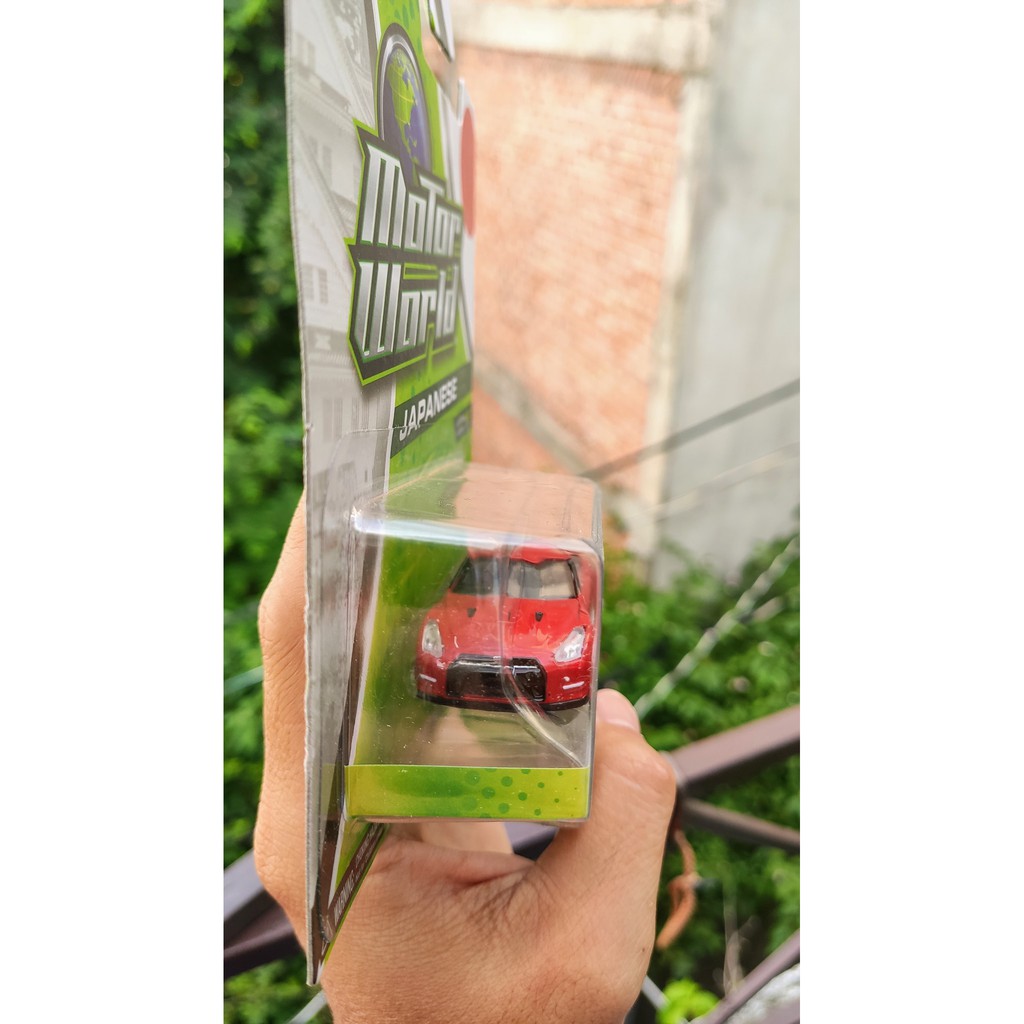 Mô hình tĩnh Greenlight Motor World Nissan GTR 35 tỷ lệ 1:64