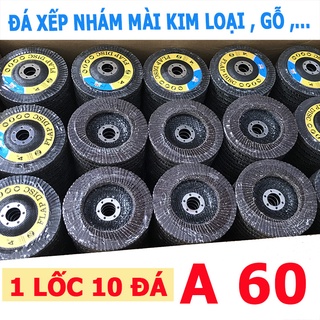 Đá ráp xếp lion king d100 - nhám xếp a60- đá mài ráp xếp