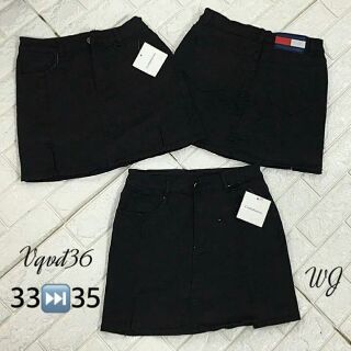 Váy quần váy lụa co giãn