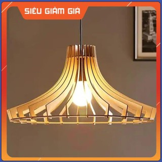 Đèn gỗ trang trí [Giá Gốc] đẹp decor phòng ngủ, phòng khách, sân thượng, ban công