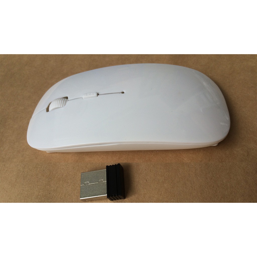 Chuột quang không dây kiểu dáng nhỏ gọn 4D Mouse (Giao màu ngẫu nhiên)