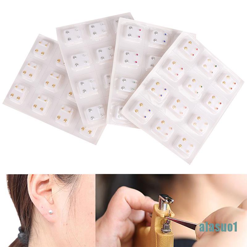 Bộ 24 Bông Tai Y Tế Bằng Thép Không Gỉ Chất Lượng Cao