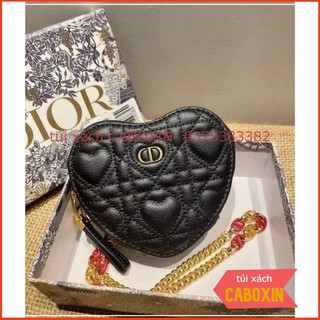 túi đeo chéo mini hình trái tim size 13cm