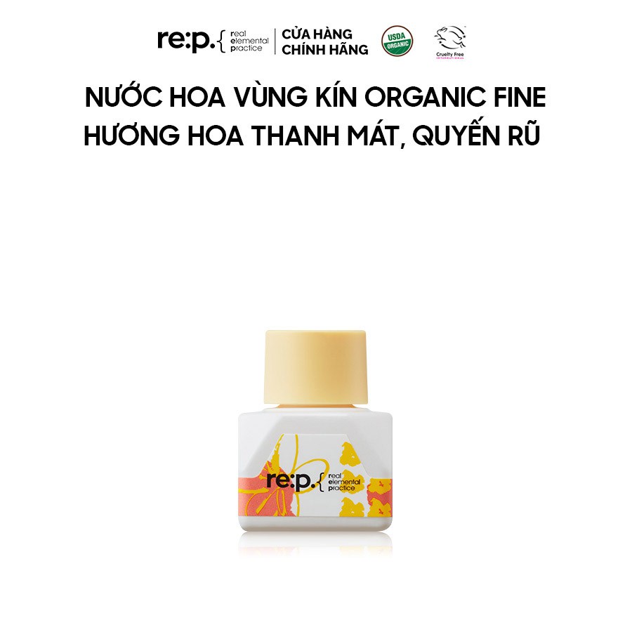 Nước Hoa Vùng Kín Organic RE:P Natural Herb Inner Balance 5ml (Có che tên)