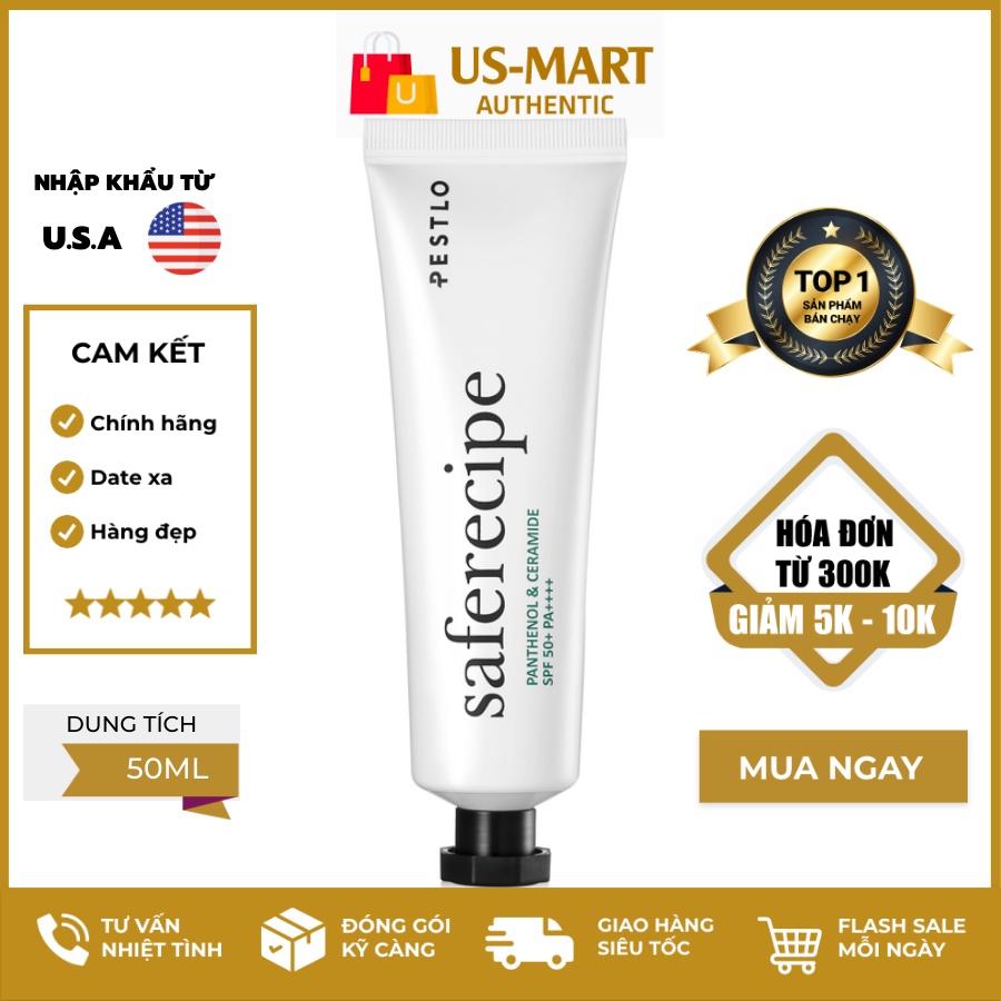 Kem chống nắng Pestlo SafeRecipe Sun Essence