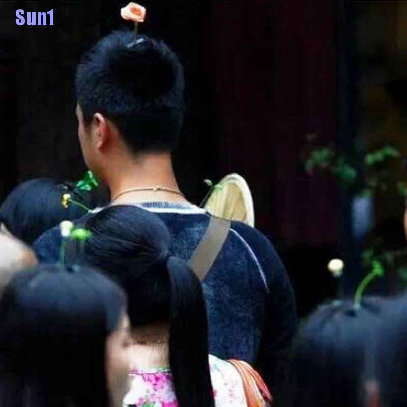 1 Kẹp Tóc Đính Hạt Dễ Thương