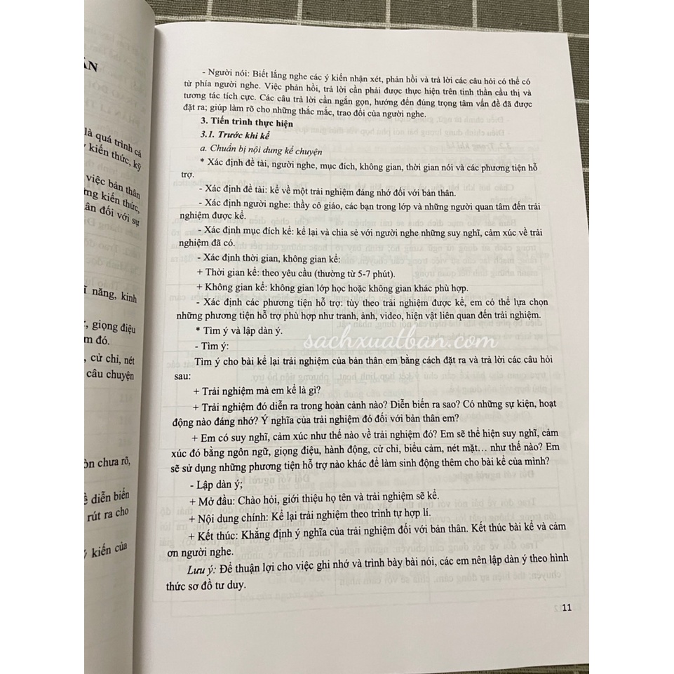 Sách Hướng dẫn thực hành Nói và Nghe trong môn Ngữ văn 6 (Theo chương trình GDPT mới)