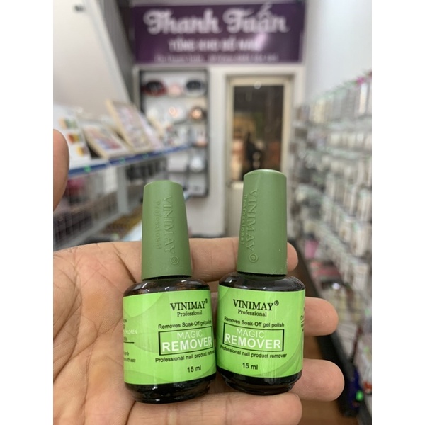 Phá gel lạnh cocominmo 15ml,phá Vinimay 15ml.phá gel nhanh không gây nóng.hàng chính hãng cho dân làm móng