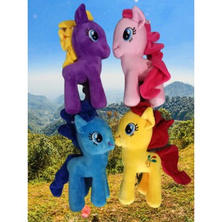 THÚ NHỒI BÔNG NGỰA PONY 35CM CAO CẤP VẢI MỊN