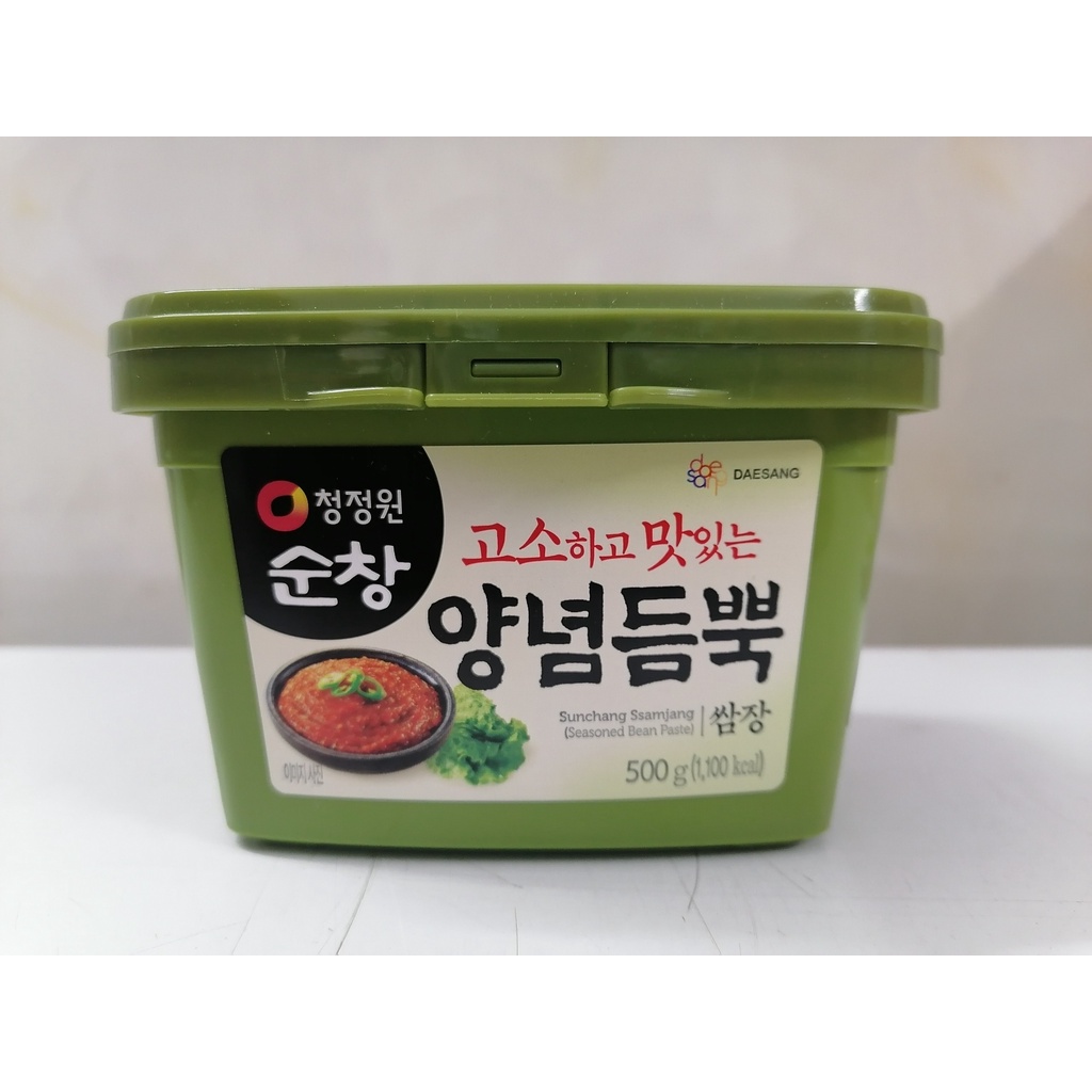 [MIWON - HỘP X.LÁ LỚN 500g] TƯƠNG ĐẬU HÀN QUỐC Daesang [Korea] Seasoned Bean Paste
