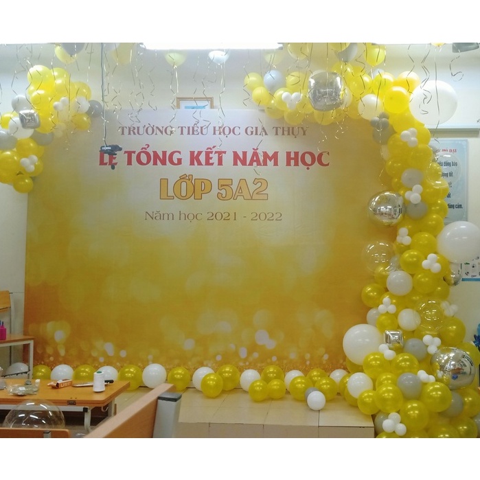 Dây ruy băng trơn màu 1.2cm dùng gói quà tặng, buộc bóng trang trí sinh nhật - Kem Shop K309