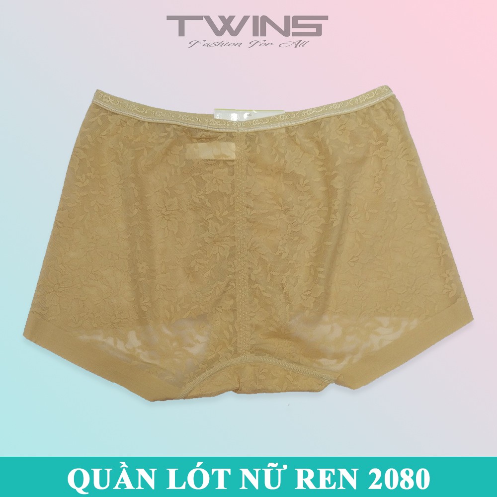 Quần lót nữ ren sexy cao cấp cạp cao Voronin 2080 không lộ đường may ôm bụng mềm mại size 60kg-65kg