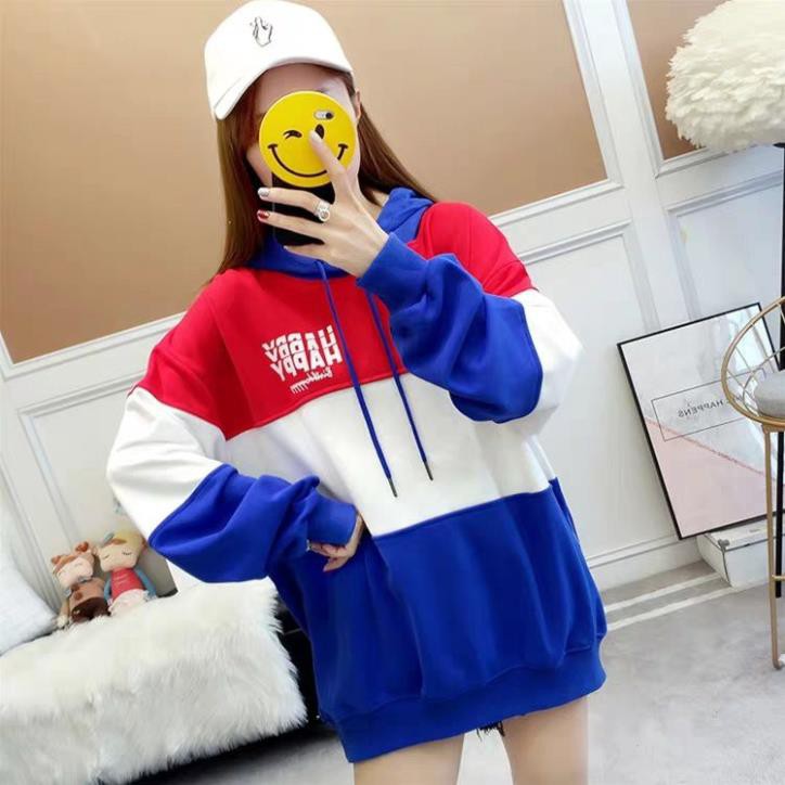 Áo hoodie nỉ nam nữ chất liệu nỉ chần bông, áo hoodie nỉ phối nhiều màu KN18 | BigBuy360 - bigbuy360.vn