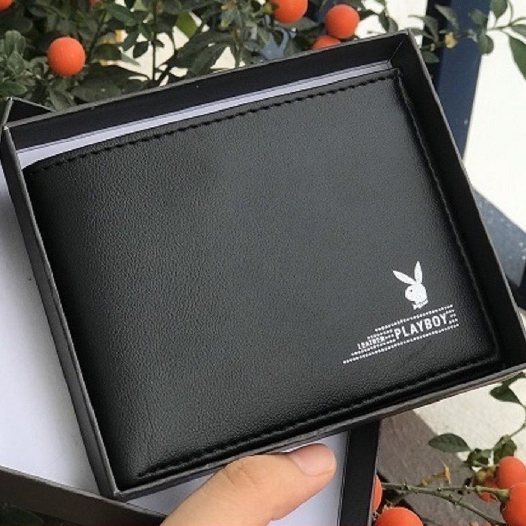 Ví nam Men194 chất liệu da Si PU cao cấp nam mini sang chảnh - Playboi