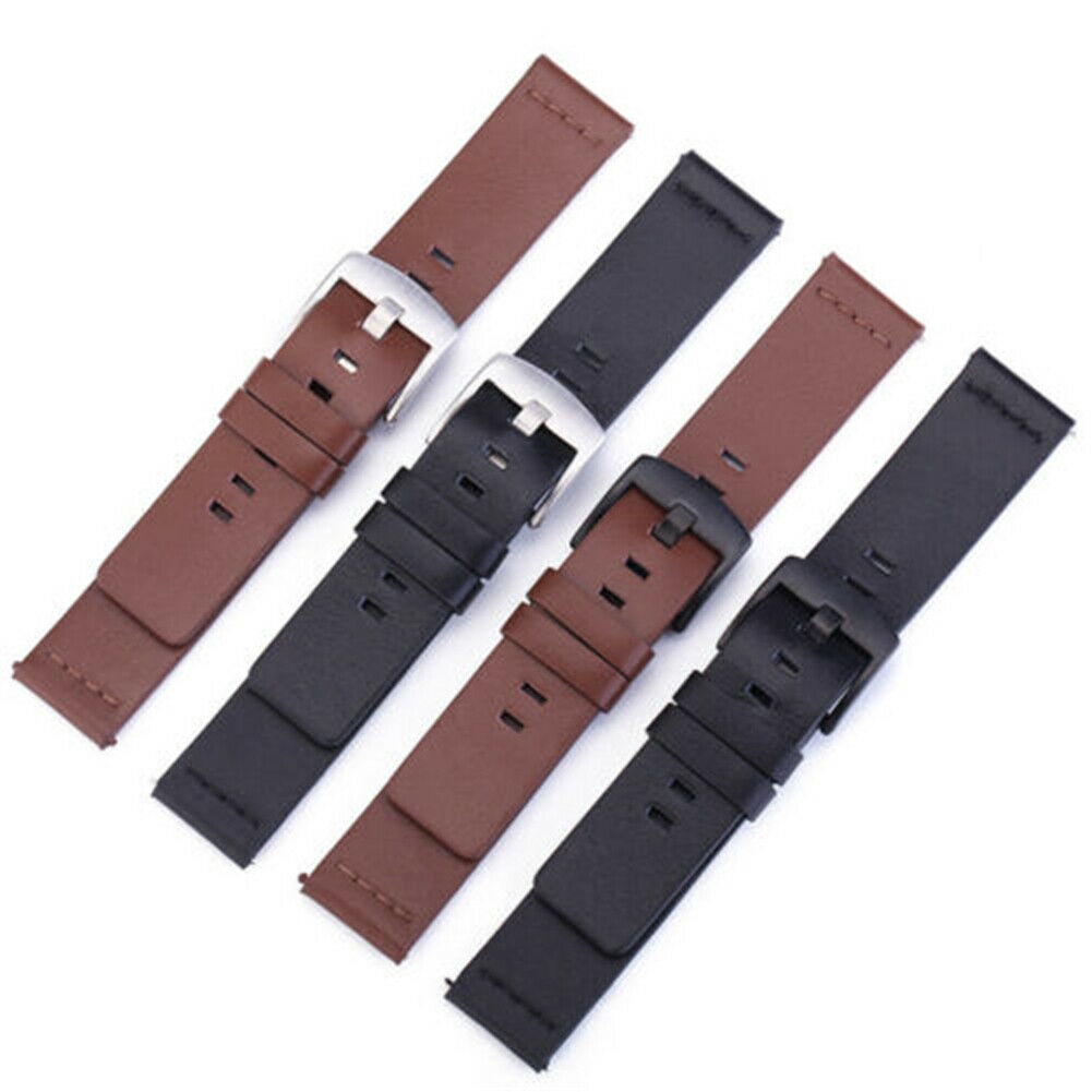 Dây da đồng hồ đeo tay 18mm 20mm 22mm 24mm