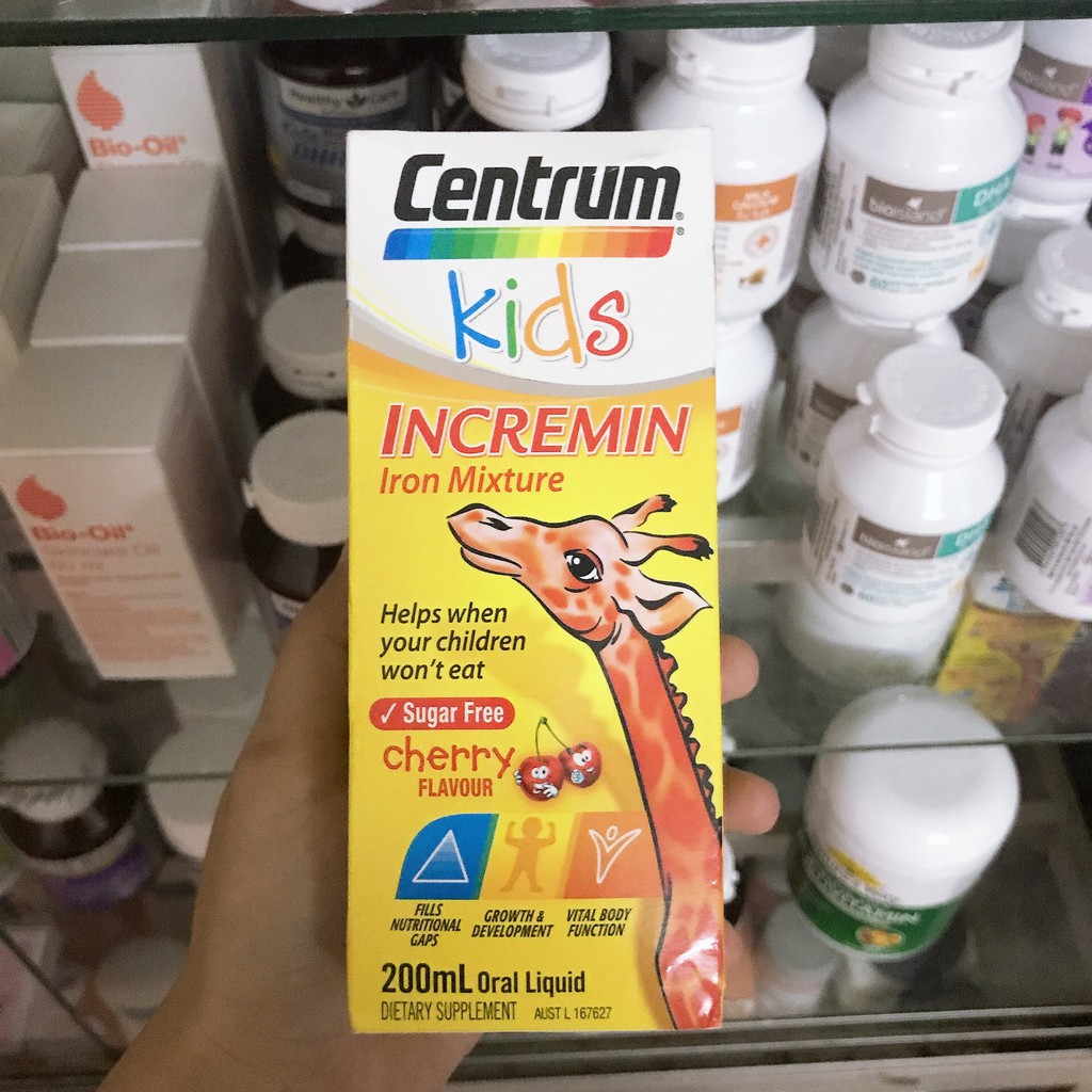 Centrum Kids💥Freeship💥 - Centrum Kids Siro trị biếng ( Mẫu Mới )