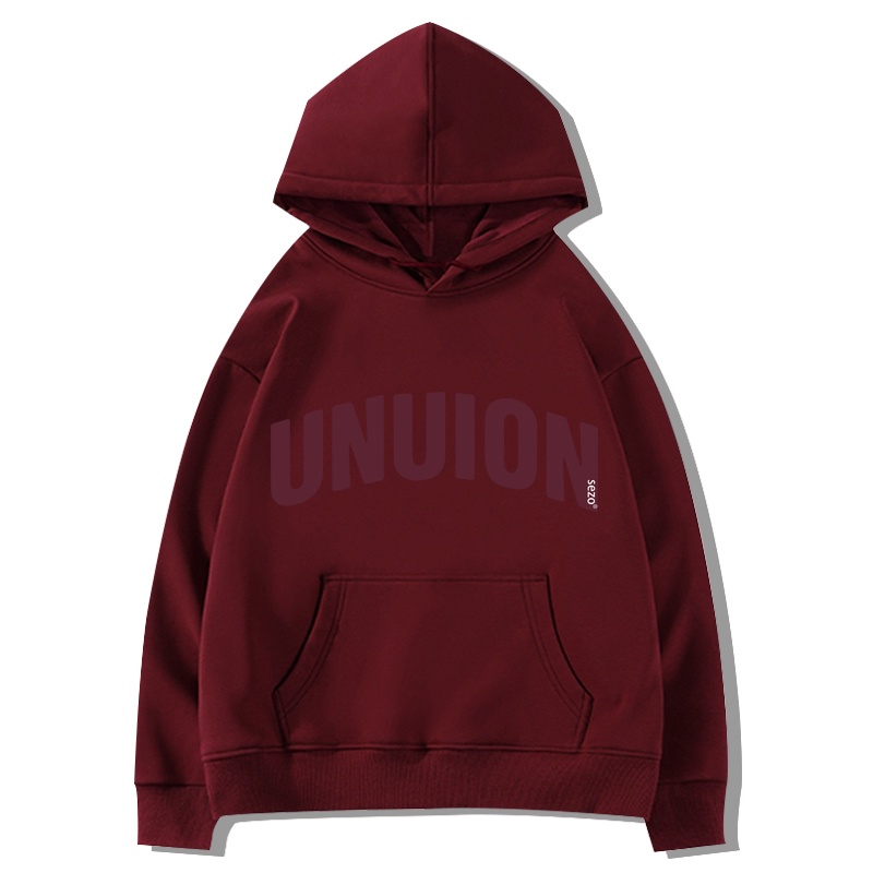 Áo hoodie SELVZE chất liệu cotton tay dài dáng rộng phong cách Mỹ cổ điển thời trang cao cấp cho nữ