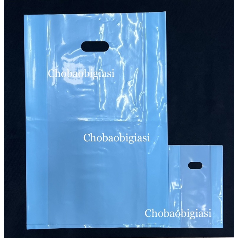 {1kg/size} Túi PE xoài màu xanh ngọc loại dày bóng đẹp, dẻo dai, dày dặn chắc chắn,  chịu lực tốt (sp y hình)