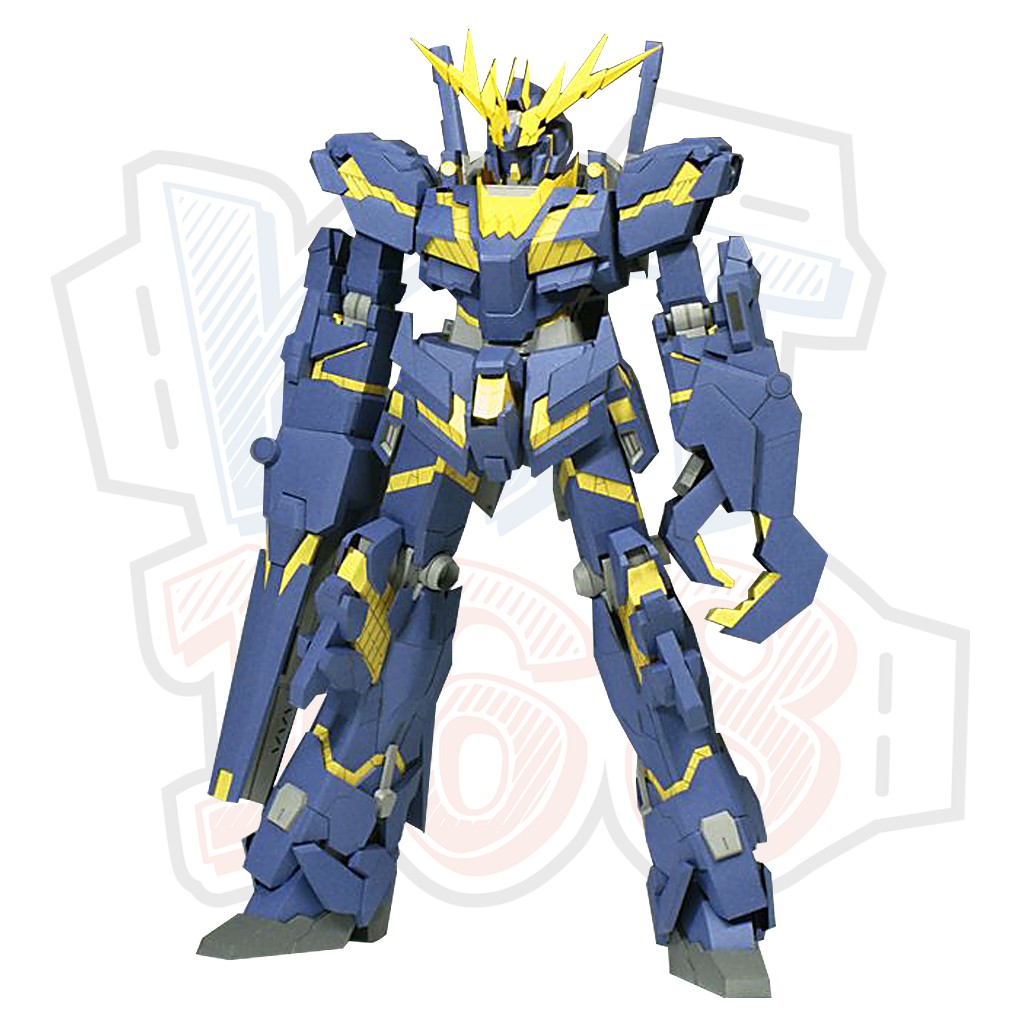 Mô hình giấy Robot Rx-0 Unicorn Gundam 02 Banshee