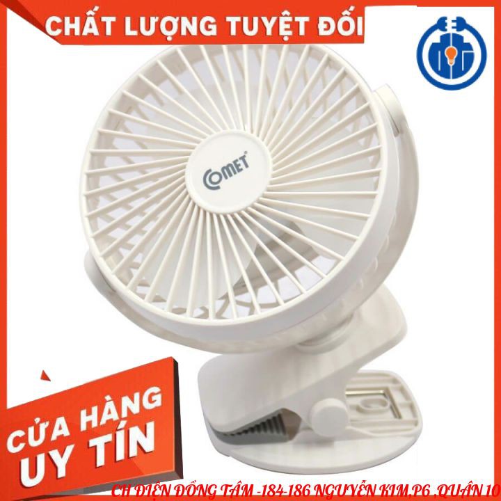 ⚡NowShip⚡ QUẠT SẠC MINI ĐA NĂNG COMET CFR0705 - HÀNG CHÍNH HÃNG