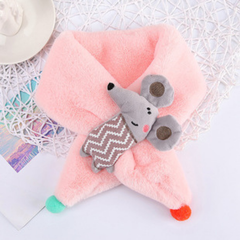 Khăn lông quàng cổ cho bé trai và gái Hình Chuột Ngộ Nghĩnh