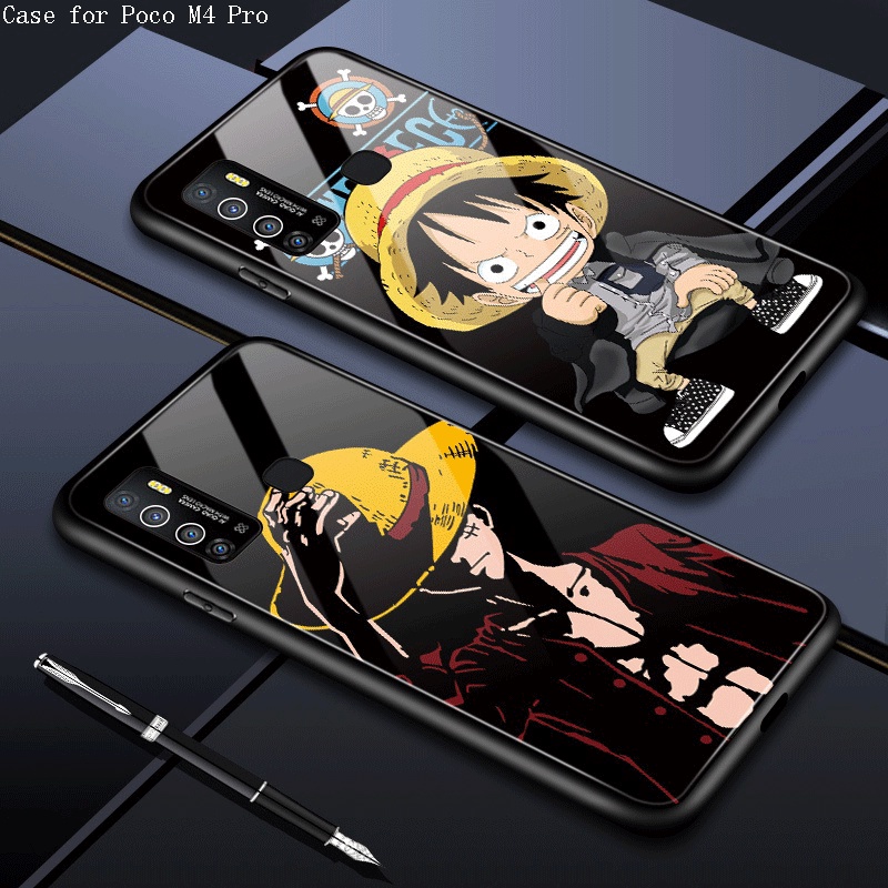 Xiaomi Poco M4 X4 F4 C40 GT Pro 5G Cho Ốp lưng điện thoại In Hình Anime One Piece Straw Hat Kid
