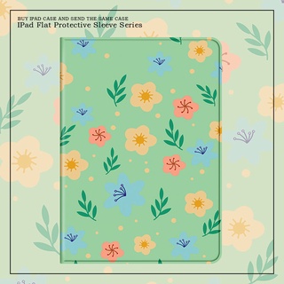 Painted for iPad flat leather protective case
