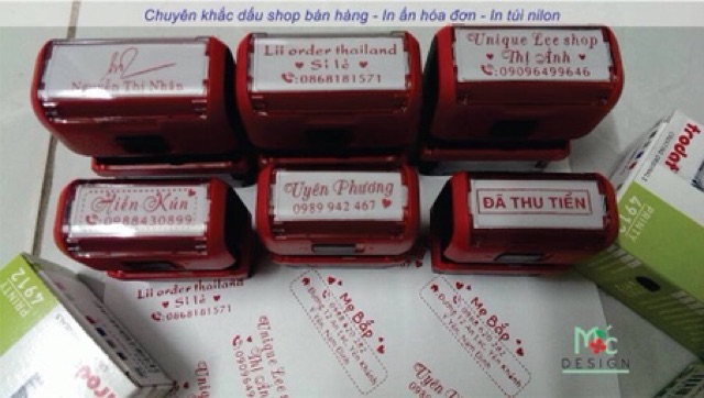 DẤU SHOP BÁN HÀNG CỠ TO 22x58mm