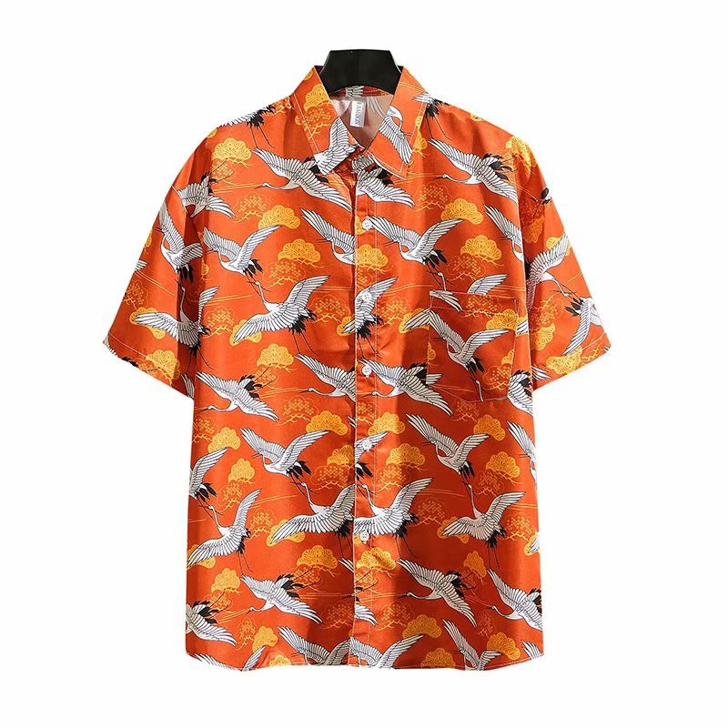 Set of Short Sleeve Flare Printed Shirts And Fashion Pants For Men | BigBuy360 - bigbuy360.vn