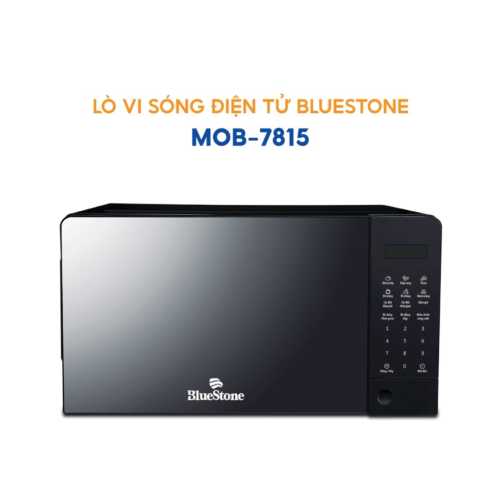 Lò vi sóng điện tử BlueStone MOB-7815,Dung Tích 20L, Bảo Hành Chính Hãng 2 Năm