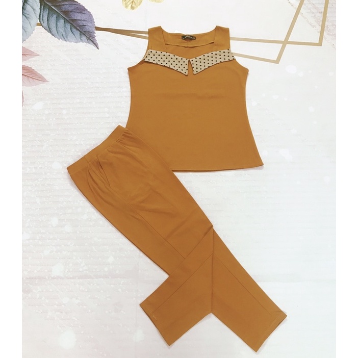 Đồ bộ nữ ❤️ CAO CẤP❤️ quần 9 tấc vải cotton mịn QC đẹp, sang, chảnh hợp thời trang