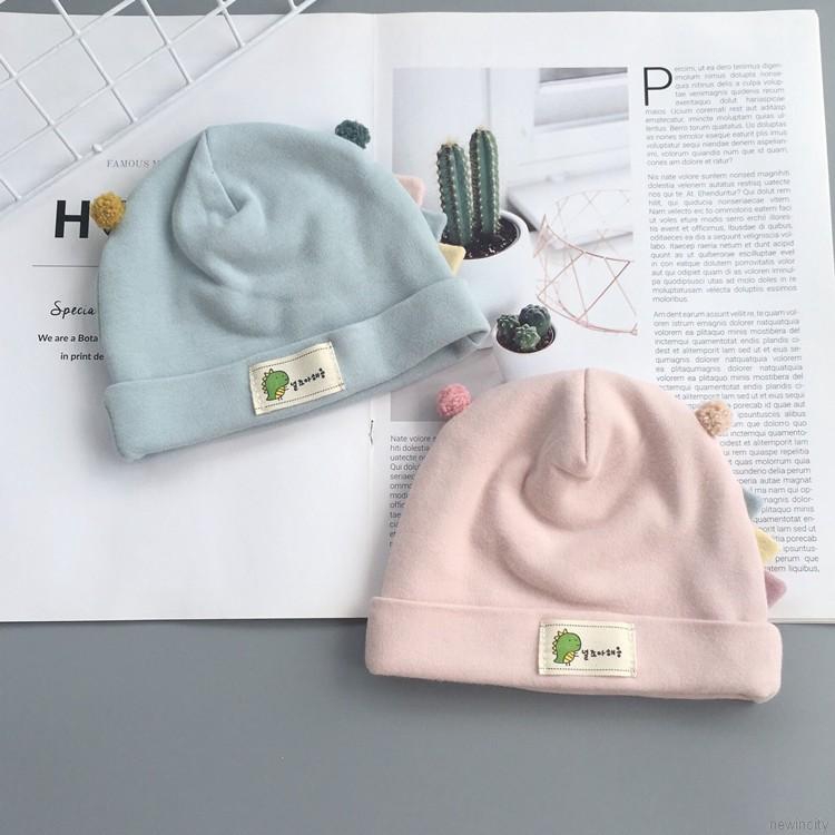 Nón giữ ấm phong cách Hàn Quốc dễ thương cho trẻ sơ sinh