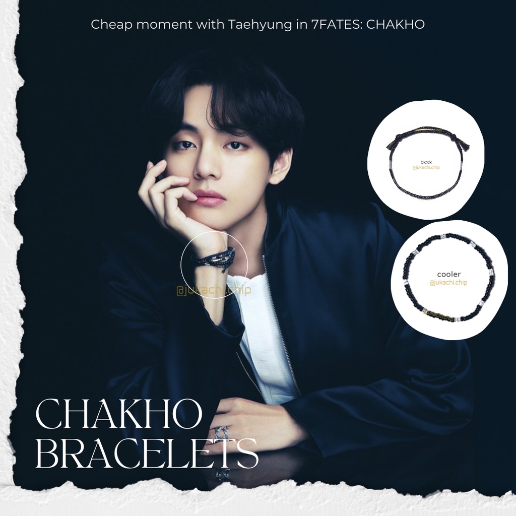 Vòng tay handmade cheap moment with Taehyung  in 7FATES: CHAKHO with BTS | CHAKHO BRACELETS