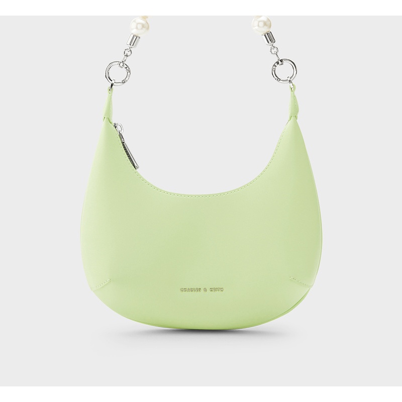Charles & KEITH CK2-40151047 Túi Xách Đính Ngọc Trai Thời Trang Dành Cho Nữ