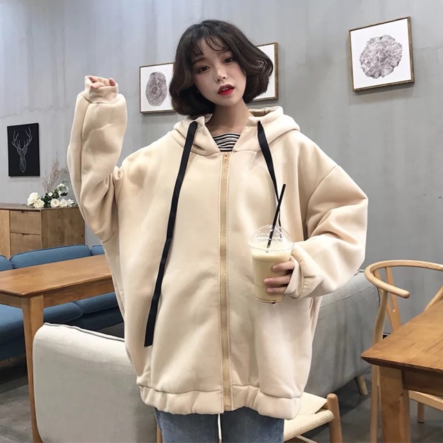 [Có sẵn ] Áo khoác hoodie nỉ Ulzzang+kèm ảnh thật | BigBuy360 - bigbuy360.vn
