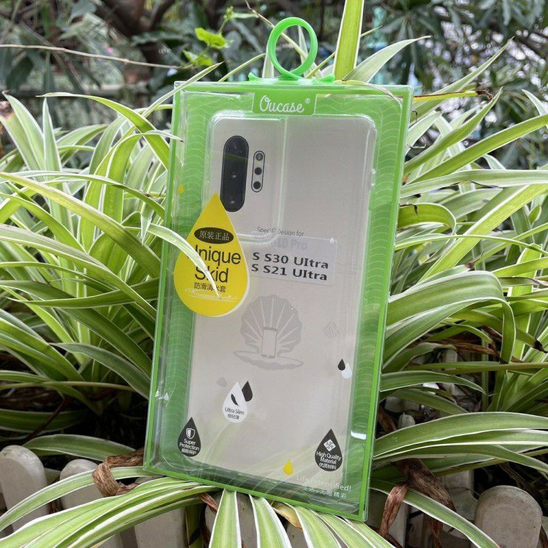 Ốp lưng dẻo TPU Samsung Galaxy S21/ S21 Plus/ S21 Ultra chính hãng Ou Case trong suốt