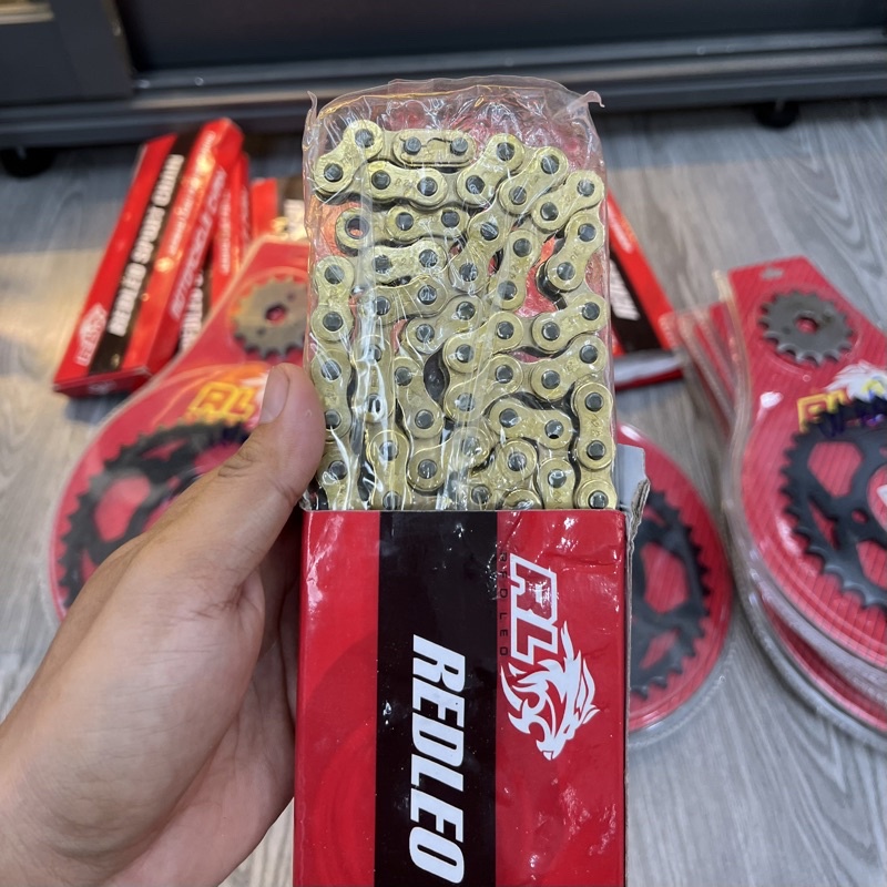 NSD nhông sên dĩa Redleo chính hãng satria exciter sonic winner raider ex150 exciter150 wave nhỏ dream wave lớn future